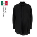 【数量限定・在庫限り・早い者勝ち!】 サカイ / Sacai Suiting Shirt / 2507943 / 2507943 001 / 250794300...