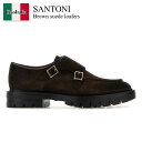 【数量限定・在庫限り・早い者勝ち!】 サントーニ / Santoni Brown Suede Loafers / WUCU59605NERNHSY / WUCU...