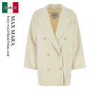 【数量限定・在庫限り・早い者勝ち!】 マックスマーラ / Max Mara Ivory Wool Blend Orma Coat / 251108 008 / ...