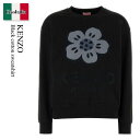 【数量限定・在庫限り・早い者勝ち!】 ケンゾー / Kenzo Black Cotton Sweatshirt / FF62SW2554MF / FF62SW2...
