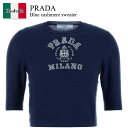 【数量限定・在庫限り・早い者勝ち!】 プラダ / Prada Blue Cashmere Sweater / P24L2Z F057L / P24L2Z SOO...