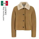 【数量限定・在庫限り・早い者勝ち!】 ロエベ / Loewe Beige Shearling Jacket / S359Y2SL36 / S359Y2SL36 ...