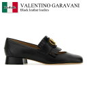 【数量限定・在庫限り・早い者勝ち!】 バレンチノ / Valentino Garavani Black Leather Loafers / 6W2S0LJ3DS...