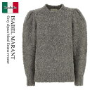 【数量限定・在庫限り・早い者勝ち!】 イザベルマラン / Isabel Marant Grey Alpaca Blend Emma Sweater / PU07...