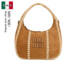 【数量限定・在庫限り・早い者勝ち!】 ミュウミュウ / かばん / カバン / Miu Miu Beige Suede Handbag / 5BC125 F04...