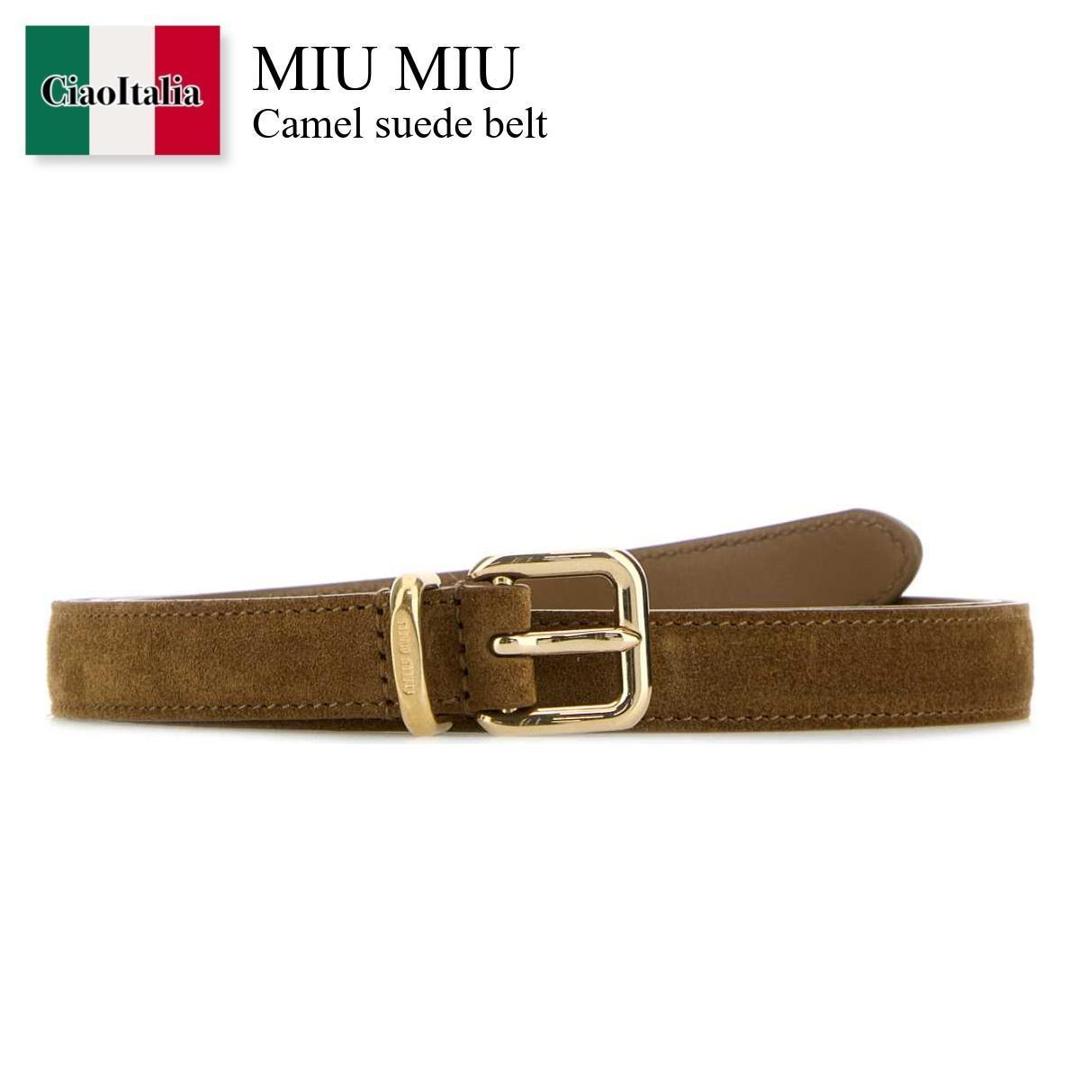 miumiu ミュウミュウ レザー ベルト キャメル r0120225646-1.jpg
