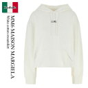 【数量限定・在庫限り・早い者勝ち!】 MM6 / Mm6 Maison Margiela White Cotton Sweatshirt / S52GU0234...