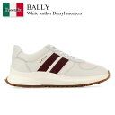 【数量限定・在庫限り・早い者勝ち!】 バリー / Bally White Leather Darsyl Sneakers / MSK09SVT592 / MSK...