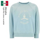 【数量限定・在庫限り・早い者勝ち!】 プラダ / Prada Light Blue Cotton Sweatshirt / 134712 F0637 / 134...