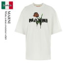 【数量限定・在庫限り・早い者勝ち!】 マルニ / Marni White Cotton Oversize T-Shirt / THJET49P18USCY31 ...