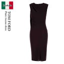 【数量限定・在庫限り・早い者勝ち!】 トム・フォード / Tom Ford Plum Viscose Dress / ABJ857JEX167GV699 / A...