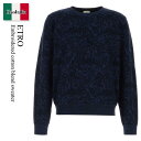 【数量限定・在庫限り・早い者勝ち!】 エトロ / Etro Embroidered Cotton Blend Sweater / MRKF0 096AQ195 ...