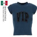 【数量限定・在庫限り・早い者勝ち!】 バレンシアガ / Balenciaga Blue Stretch Cotton T-Shirt / 807341 TSVP...