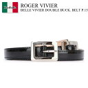 【数量限定・在庫限り・早い者勝ち!】 ロジェ・ヴィヴィエ / Roger Vivier Belle Vivier Double Buck. Belt P.15 ...
