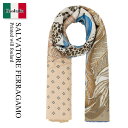 【数量限定・在庫限り・早い者勝ち!】 フェラガモ / Salvatore Ferragamo Printed Will Foulard / 310218 785...