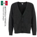 【数量限定・在庫限り・早い者勝ち!】 ボッテガ・ヴェネタ / Bottega Veneta Charcoal Wool Cardigan / 835396 V5...