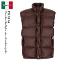 【数量限定・在庫限り・早い者勝ち!】 プラダ / Prada Chocolate Re-Nylon Sleeveless Down Jacket / SGC996 F0324 / SGC996 SOOO17XS F0324 / SGC996SOOO17XS / SGC996SOOO17XS F0324 / SGC996SOOO17XSF0324 / ダウンベスト