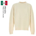 【数量限定・在庫限り・早い者勝ち!】 プラダ / Prada White Wool Sweater / UMF131 F0009 / UMF131 SOOO17...