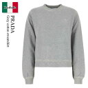 【数量限定・在庫限り・早い者勝ち!】 プラダ / Prada Grey Cotton Sweatshirt / 135726 F0684 / 135726 SI...