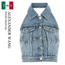 【数量限定・在庫限り・早い者勝ち!】 アレキサンダーワン / Alexander Wang Stretch Denim Top / 4DC3251877 / 4...