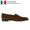 【数量限定・在庫限り・早い者勝ち!】 チャーチ / Church'S Brown Suede Natalie Loafers / DD00929CA / DD0...