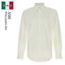 【数量限定・在庫限り・早い者勝ち!】 アミアレクサンドルマテュッシ / Ami White Poplin Shirt / HSH764CO0063 / HSH7...