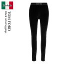 【数量限定・在庫限り・早い者勝ち!】 トム・フォード / Tom Ford Black Velvet Leggings / PAJ121JEX065LB999 / PAJ121JEX065L B999 / PAJ121JEX065 / PAJ121JEX065 LB999 / スパッツ・レギンス(4)
