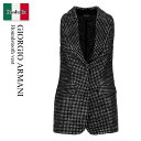 【数量限定・在庫限り・早い者勝ち!】 ジョルジオ アルマーニ / Giorgio Armani Houndstooth Vest / GW00217 0AF19...