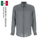 【数量限定・在庫限り・早い者勝ち!】 ジョルジオ アルマーニ / Giorgio Armani Printed Satin Shirt / GM00230 1T...