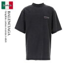 【数量限定・在庫限り・早い者勝ち!】 バレンシアガ / Balenciaga Graphite Cotton Oversize T-Shirt / 830247...
