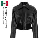 【数量限定・在庫限り・早い者勝ち!】 ボッテガ・ヴェネタ / Bottega Veneta Black Nappa Leather Jacket / 83529...