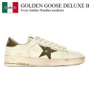 【数量限定・在庫限り・早い者勝ち!】 ゴールデングース / Golden Goose Deluxe Brand Ivory Leather Stardan Sn...