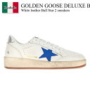 【数量限定・在庫限り・早い者勝ち!】 ゴールデングース / Golden Goose Deluxe Brand White Leather Ball Star ...