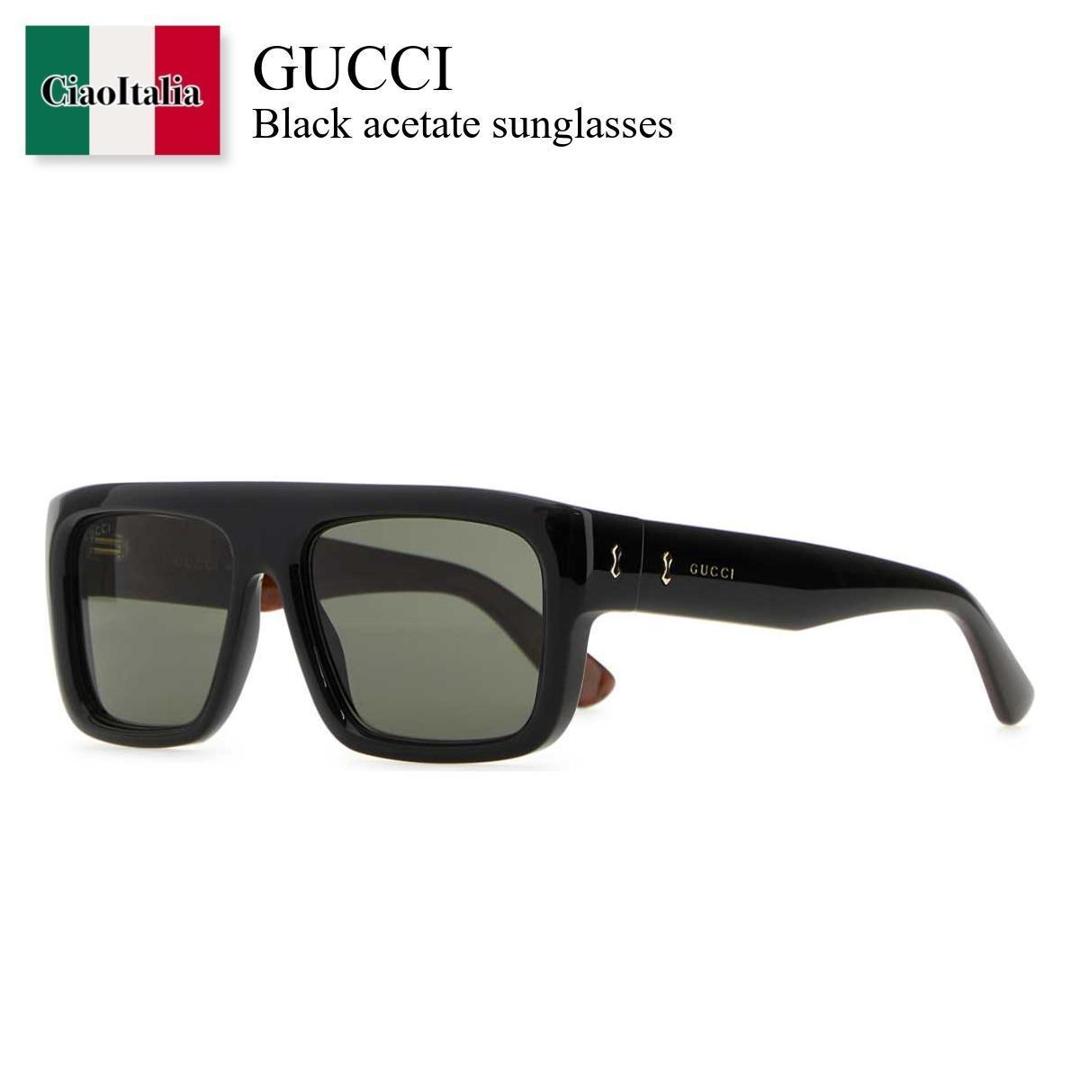 【数量限定・在庫限り・早い者勝ち！】 グッチ / Gucci Black Acetate Sunglasses / 755274 J0740 / 755274 J0740 1012 / 755274J0740 / 755274J0740 1012 / 755274J07401012 / サングラス(4)