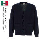 【数量限定・在庫限り・早い者勝ち!】 ドリス ヴァン ノッテン / Dries Van Noten Midnight Blue Wool Murdoch Car...