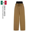 【数量限定・在庫限り・早い者勝ち!】 ディースクエアード / Dsquared Camel Stretch Poplin Pant / S75KB0496 DT...