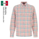 【数量限定・在庫限り・早い者勝ち!】 プラダ / Prada Embroidered Cotton Shirt / UCN617 F0E18 / UCN617 ...
