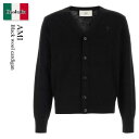 【数量限定・在庫限り・早い者勝ち!】 アミアレクサンドルマテュッシ / Ami Black Wool Cardigan / HKC361001 / HKC361...