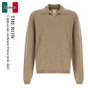 【数量限定・在庫限り・早い者勝ち!】 ザ・ロウ / The Row Cappuccino Cashmere Franz Polo Shirt / 1015Y 5...