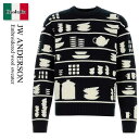 【数量限定・在庫限り・早い者勝ち!】 ジェイダブリュ アンダーソン / Jw Anderson Embroidered Wool Sweater / KW143...
