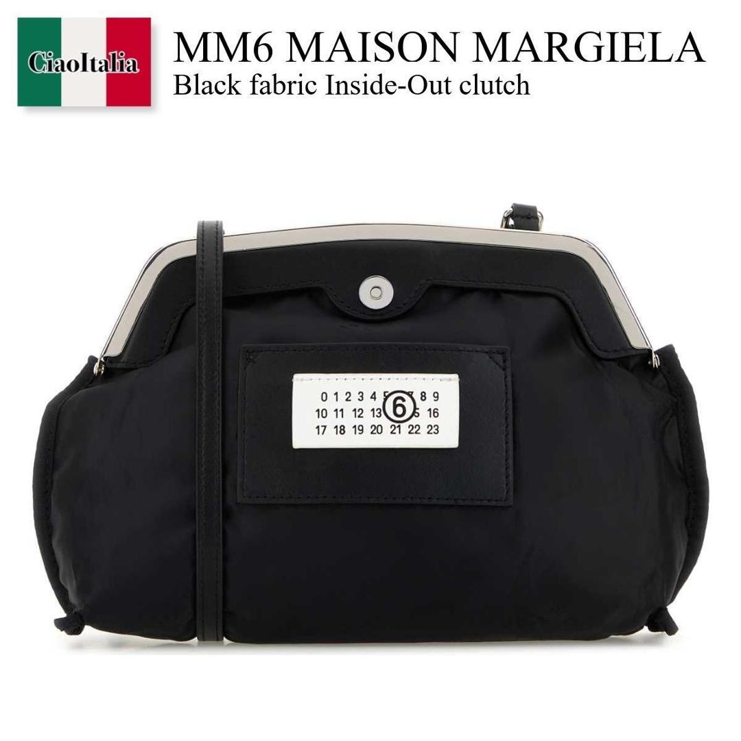 【数量限定・在庫限り・早い者勝ち！】 MM6 / かばん / カバン / Mm6 Maison Margiela Black Fabric In..