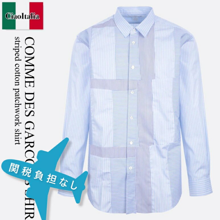 楽天市場】ギャルソン パッチワークシャツの通販