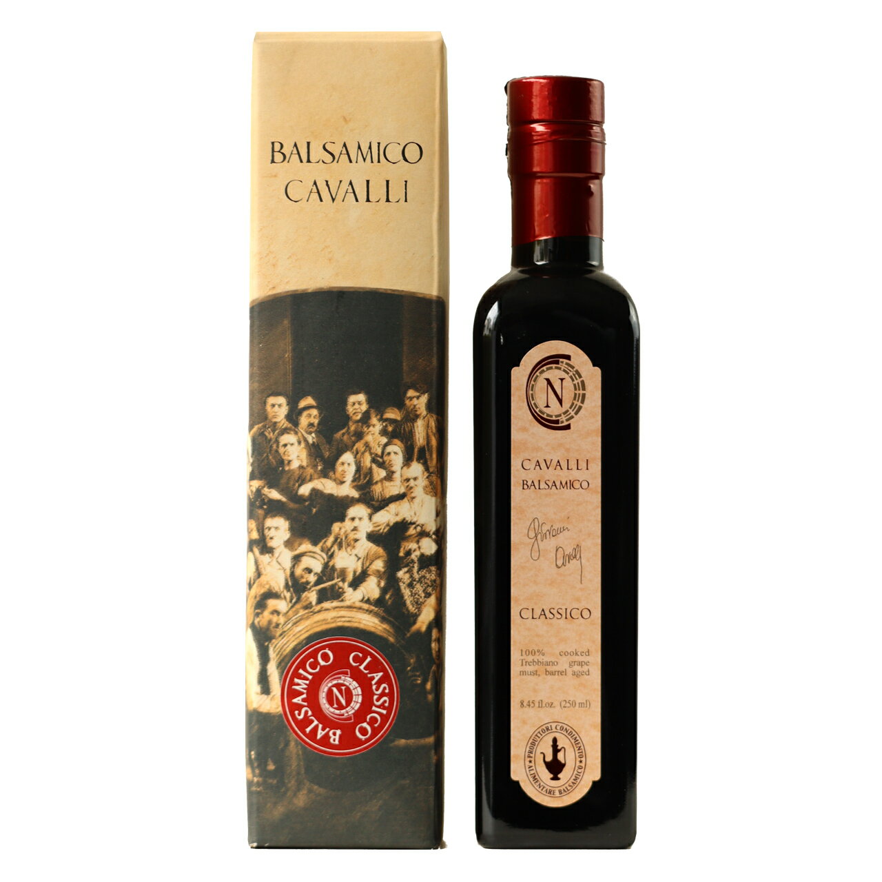 カヴァリ (CAVALLI) バルサミコ クラッシコ 250ml イタリア産 熟成 添加物不使用 DOP パンにつけて チ..