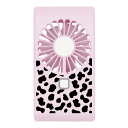 3in1モバイルファン ピンク ダルメシアン(2)