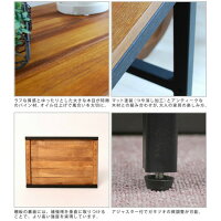 【送料無料】天然木アイアン4段ラック幅87奥行32高さ1354段棚ラック木製スチール収納オープンラックフリーラックディスプレイラックシェルフ西海岸ブルックリンミッドセンチュリーインダストリアルヴィンテージビンテージレトロお洒落