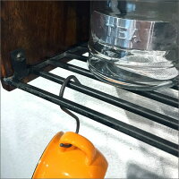 ウォールシェルフアイアン木製壁掛け棚タオルハンガータオル掛けスパイスラック壁収納飾り棚キッチンシェルフディスプレイ棚