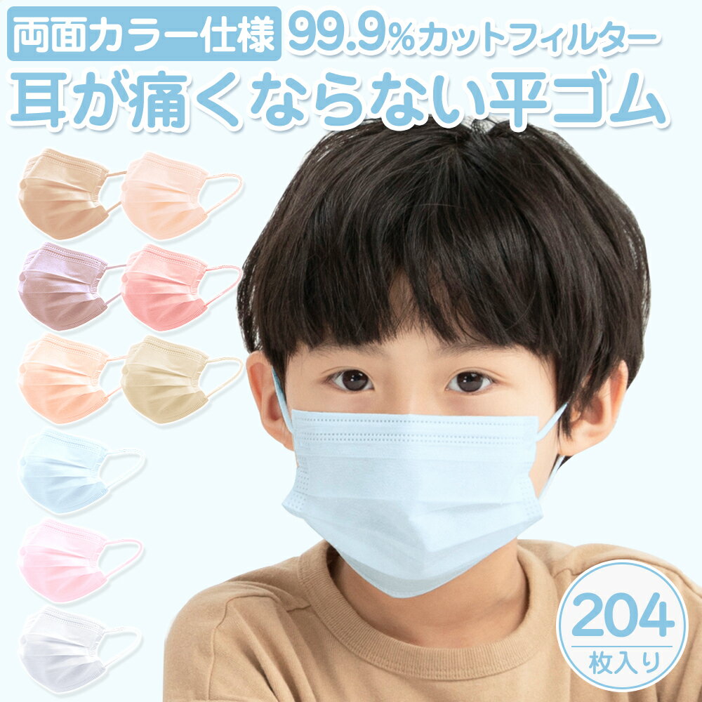 【血色不織布マスク】マスク 子供 不織布マスク 大容量51枚