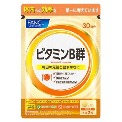 国内正規品 30日分 FANCL ファンケル ビタミンB群 約30日分60粒 SM サプリ サプリ 健康食品 ビタミン ナイアシン 葉酸 パントテン酸 ビ..