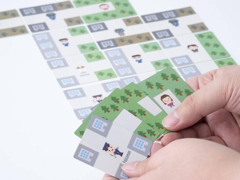 Q's games どっと・ゾンビ タイル並べサバイバルゲーム 2〜4人用 15分 ボードゲーム
