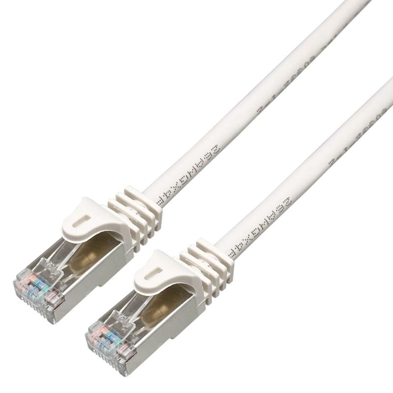 LANケーブル CAT5E STP(FTP) シールドタイプ ストレート ライトグレー